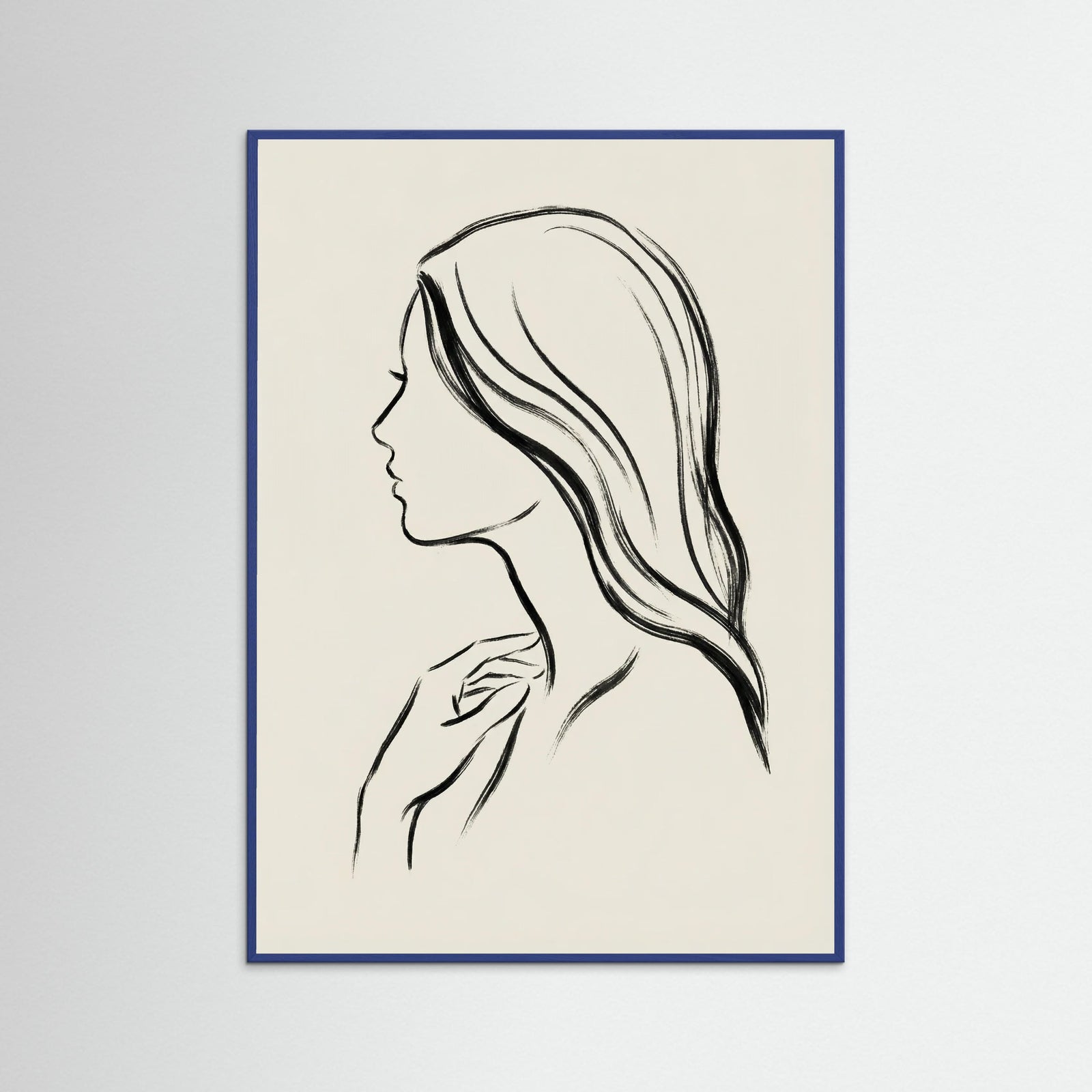 Blue Wood Veiled Grace
