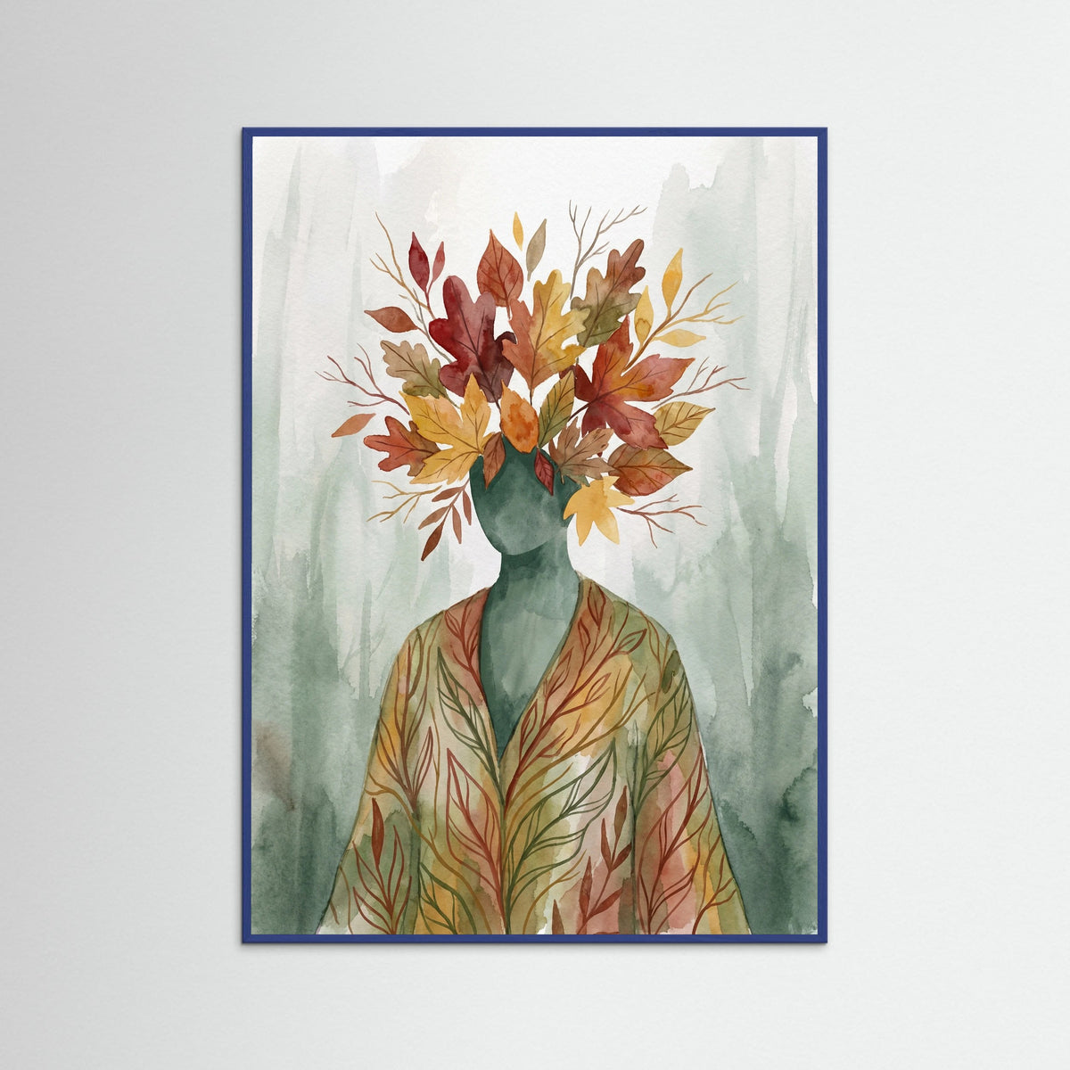 Blue Wood Verdant Bloom