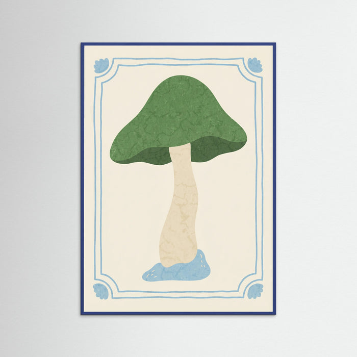Blue Wood Verdant Embrace