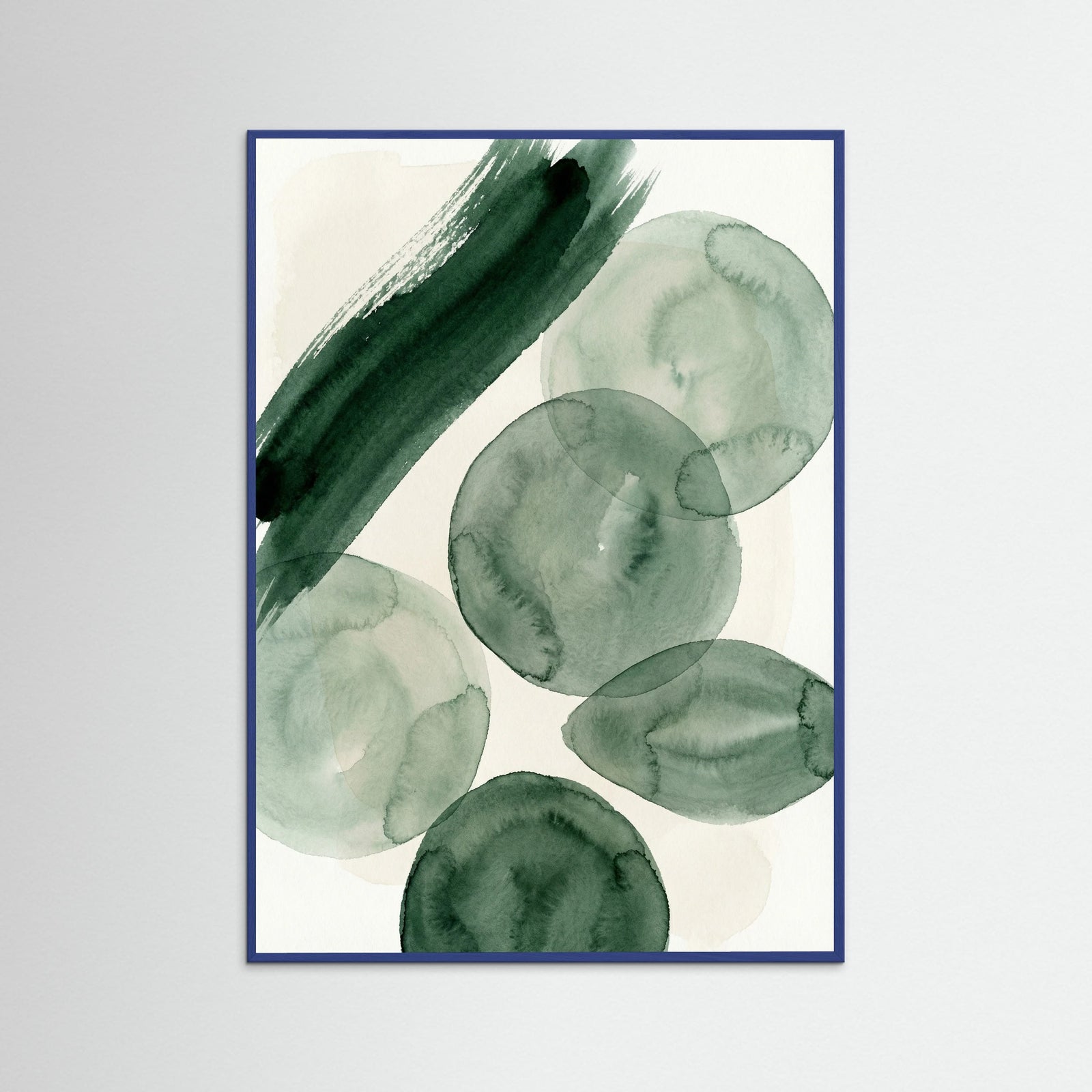 Blue Wood Verdant Flow