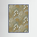 Blue Wood Verdant Pattern