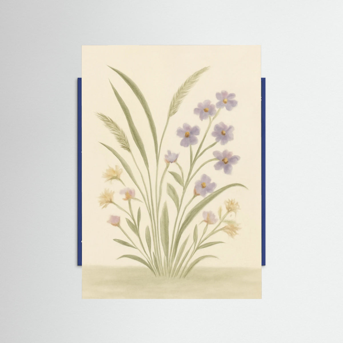 Blue Wood Verdant Serenity