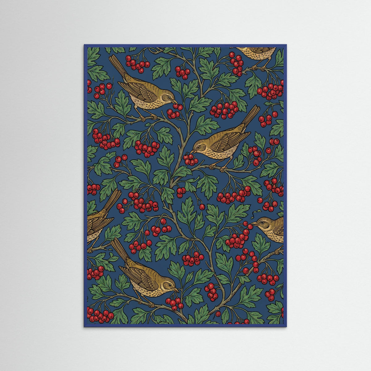 Blue Wood Verdant Tapestry