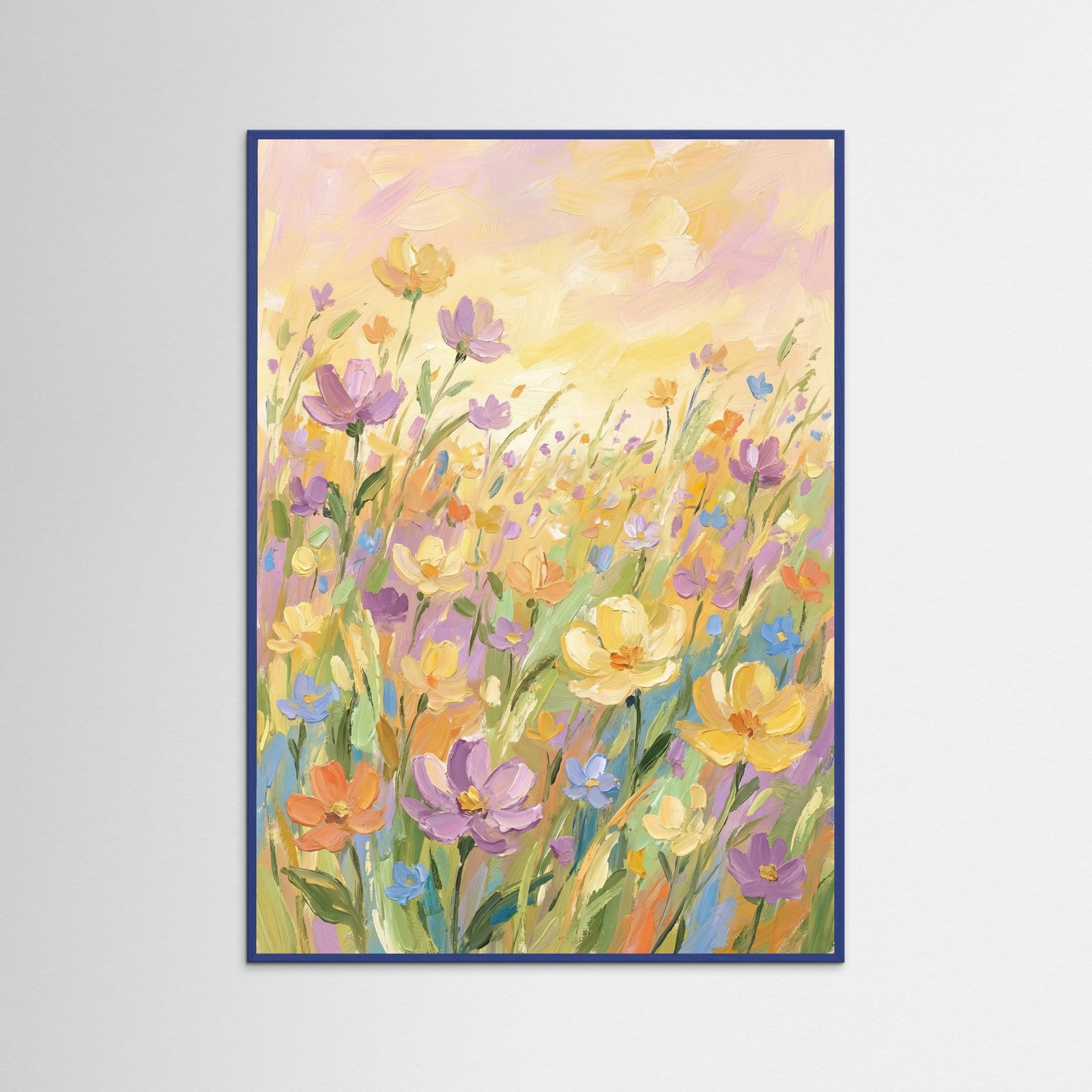 Blue Wood Vibrant Bouquet