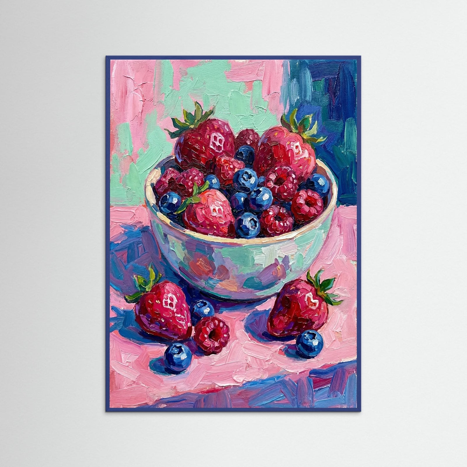 Blue Wood Vibrant Citrus Medley