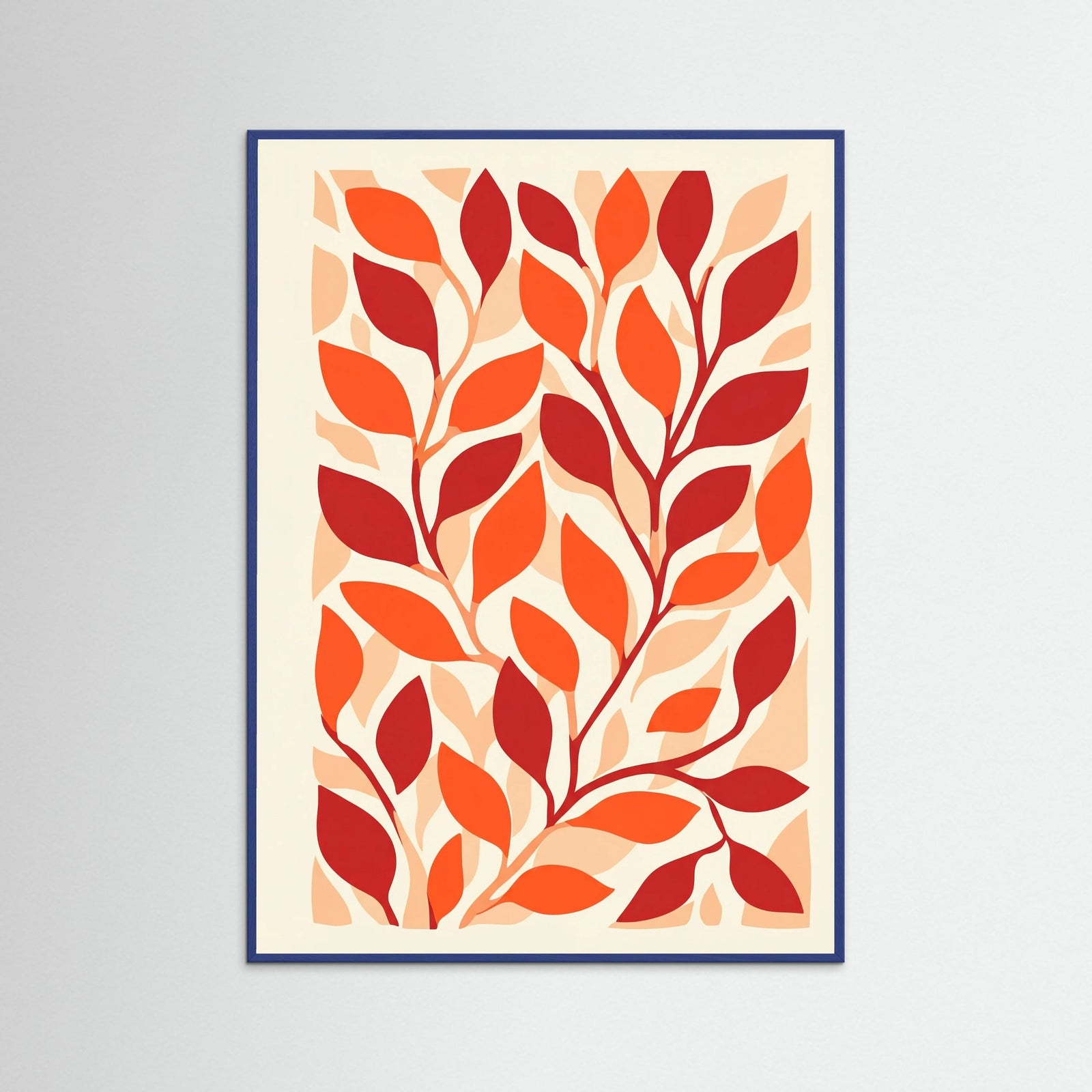 Blue Wood Vibrant Foliage