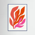Blue Wood Vibrant Gesture