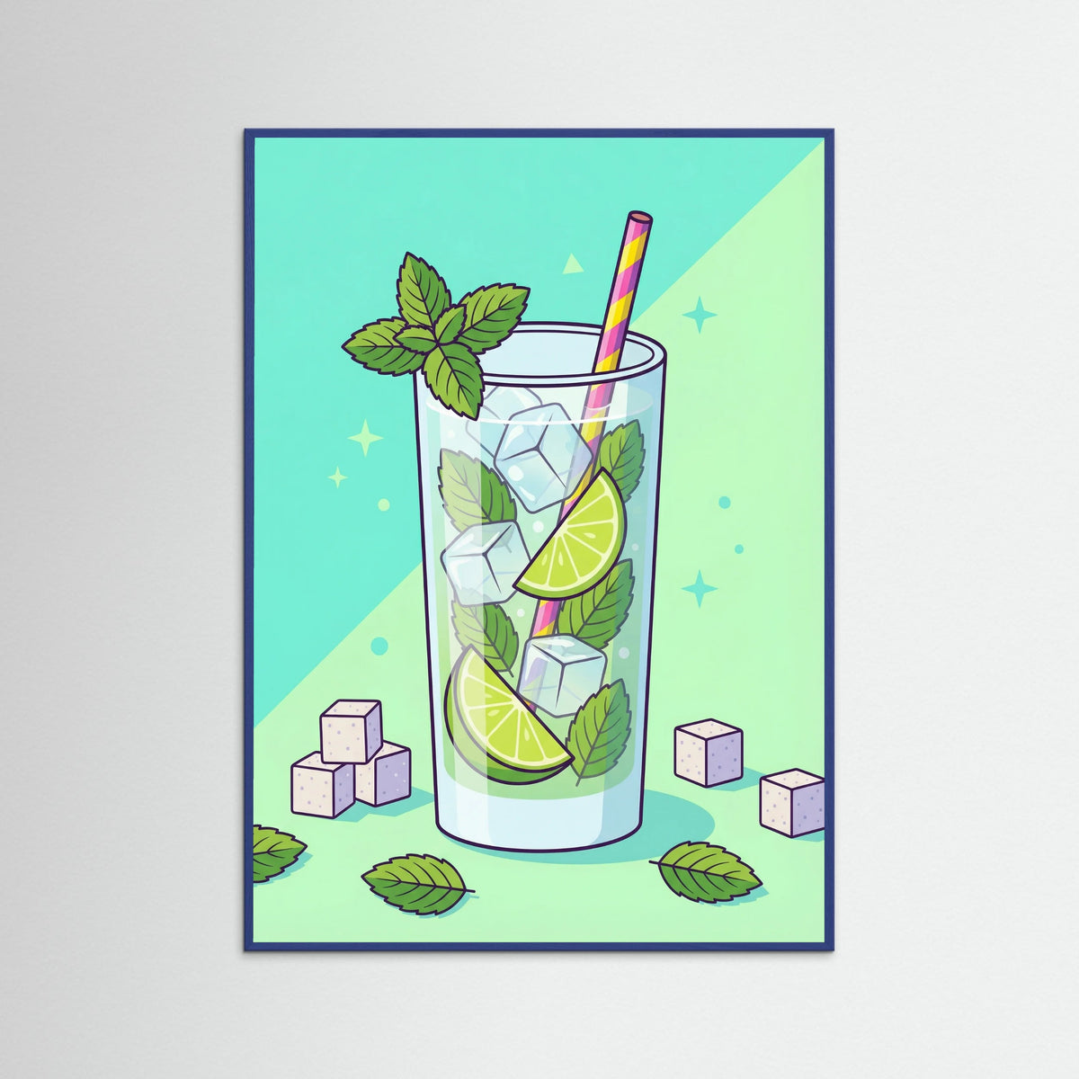 Blue Wood Vibrant Gin Tonic