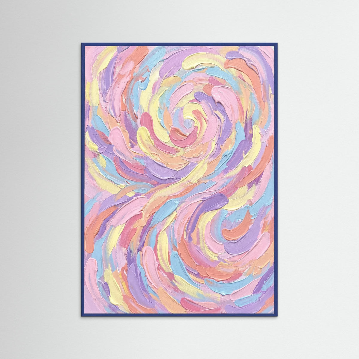 Blue Wood Vibrant Motion