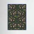 Blue Wood Vine Tapestry