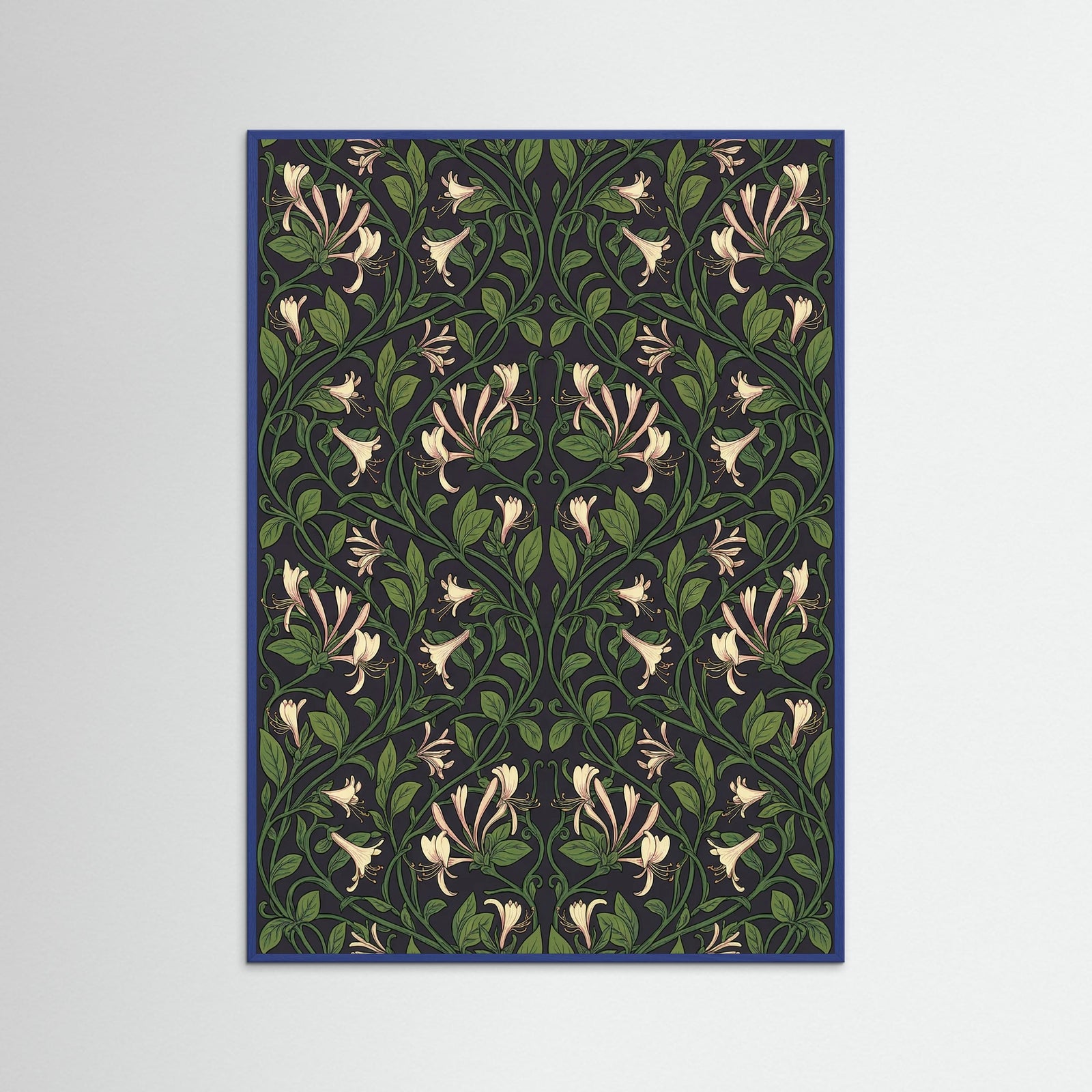 Blue Wood Vine Tapestry
