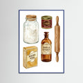 Blue Wood Vintage Gourmet Pantry