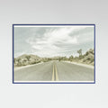 Blue Wood Vintage Joshua Trees, Park Boulevard Poster