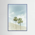 Vintage Palm Trees in the desert Poster – Poster und Kunstdruck