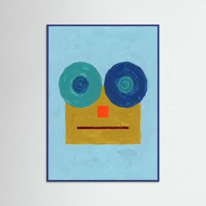 Blue Wood Vinyl Rhythms