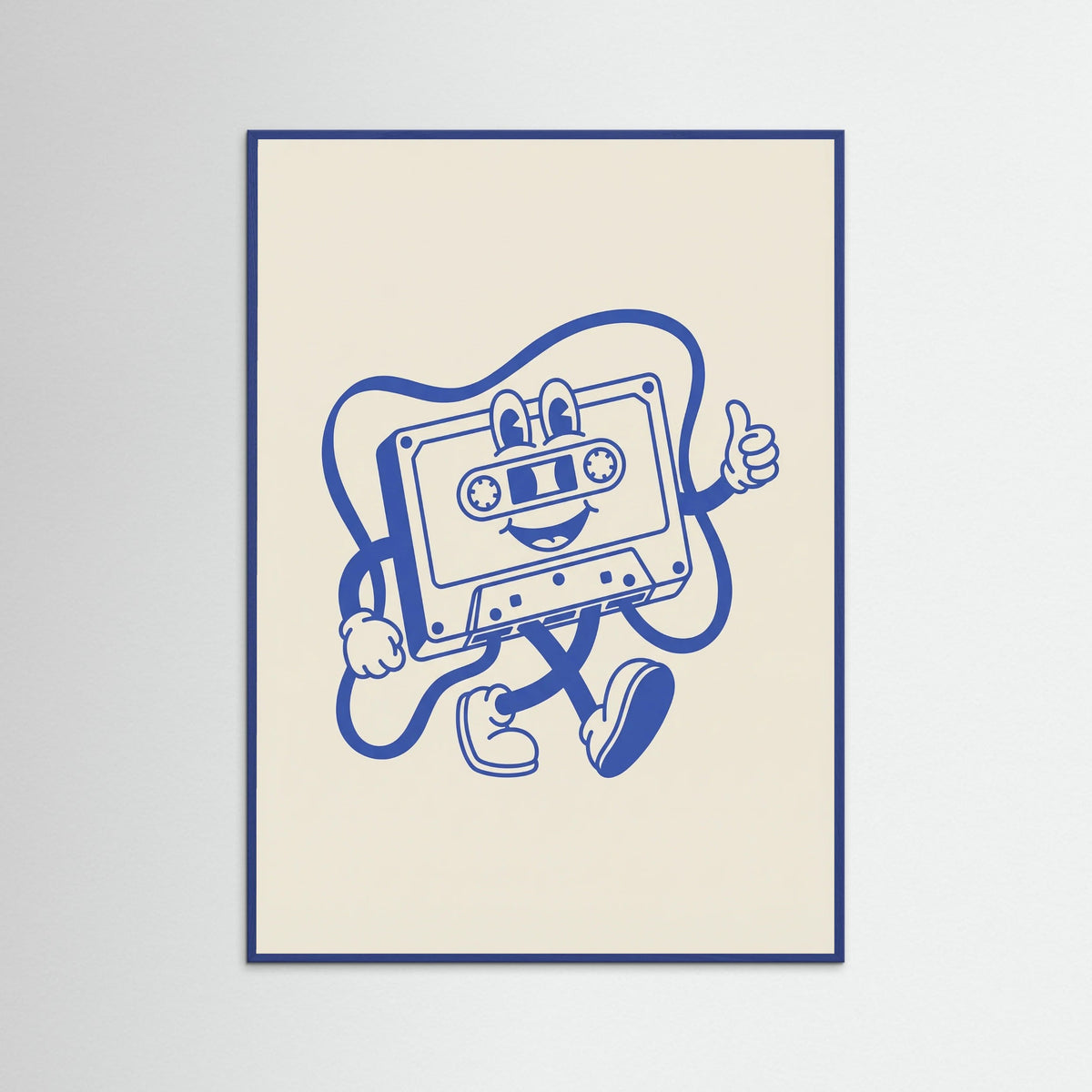 Blue Wood Vinyl Vibes