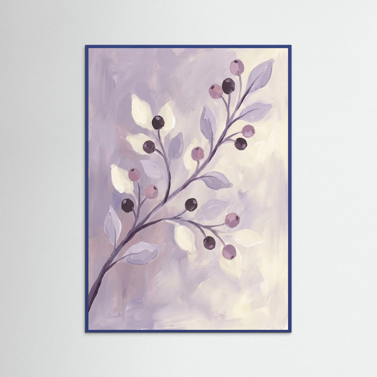 Blue Wood Violet Bloom Dreams