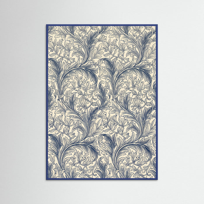 Blue Wood Wallflower Rhapsody