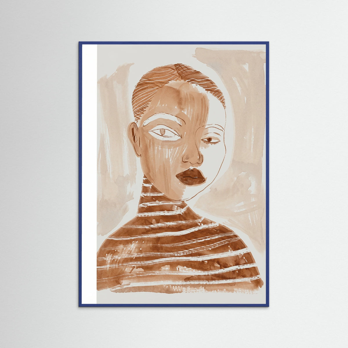 Blue Wood Warm Contemplation