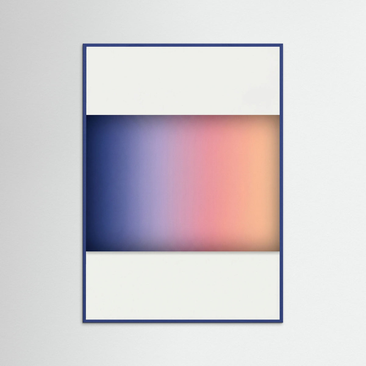 Blue Wood Warm Descent