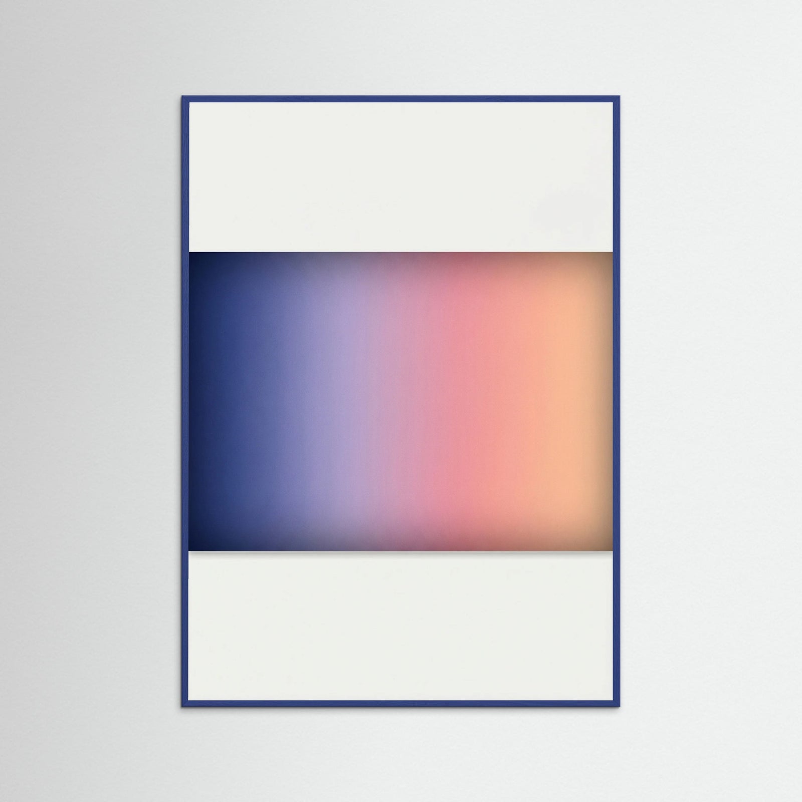 Blue Wood Warm Descent