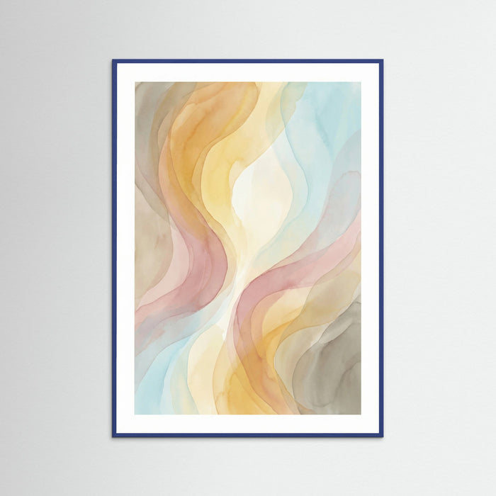 Blue Wood Warm Embrace