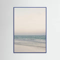 Warm Serene Beach Landscape Clear Sky Poster – plakat og kunsttryk