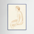 Blue Wood Washing Nude
