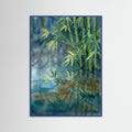 Blue Wood Water Lily Pond