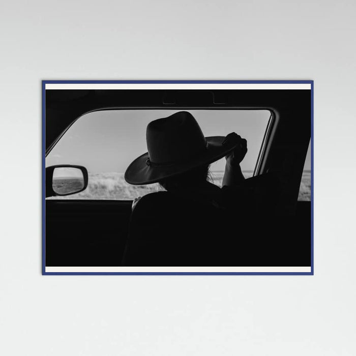 Blue Wood West Texas Explorer Poster