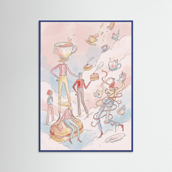 Blue Wood Whimsical Celebration