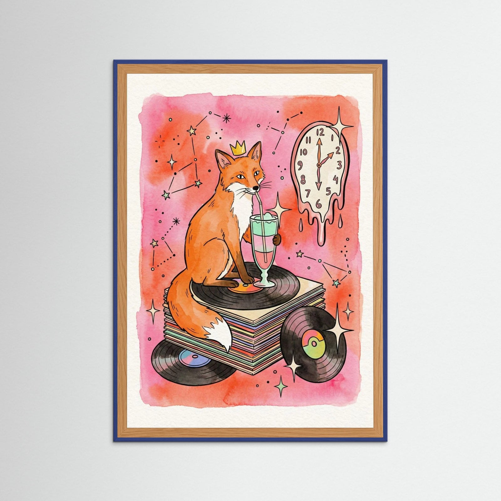 Blue Wood Whimsical Delights