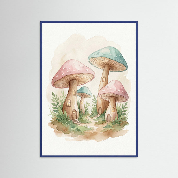 Blue Wood Whimsical Treehouse