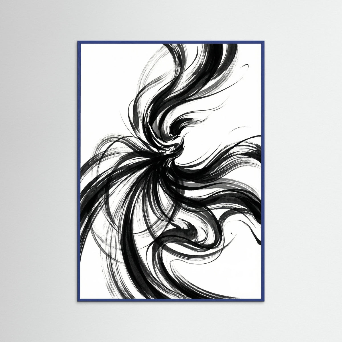 Blue Wood Whirling Grace