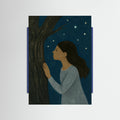 Blue Wood Whispered Secrets