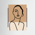 Blue Wood Whispering Portrait