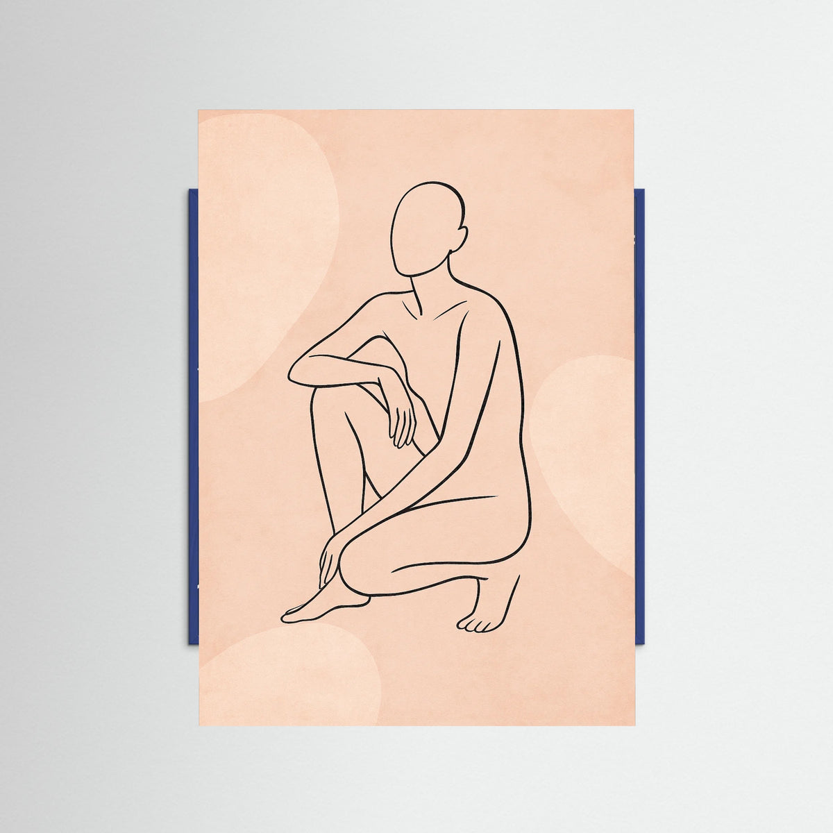 Blue Wood Whispering Silhouette