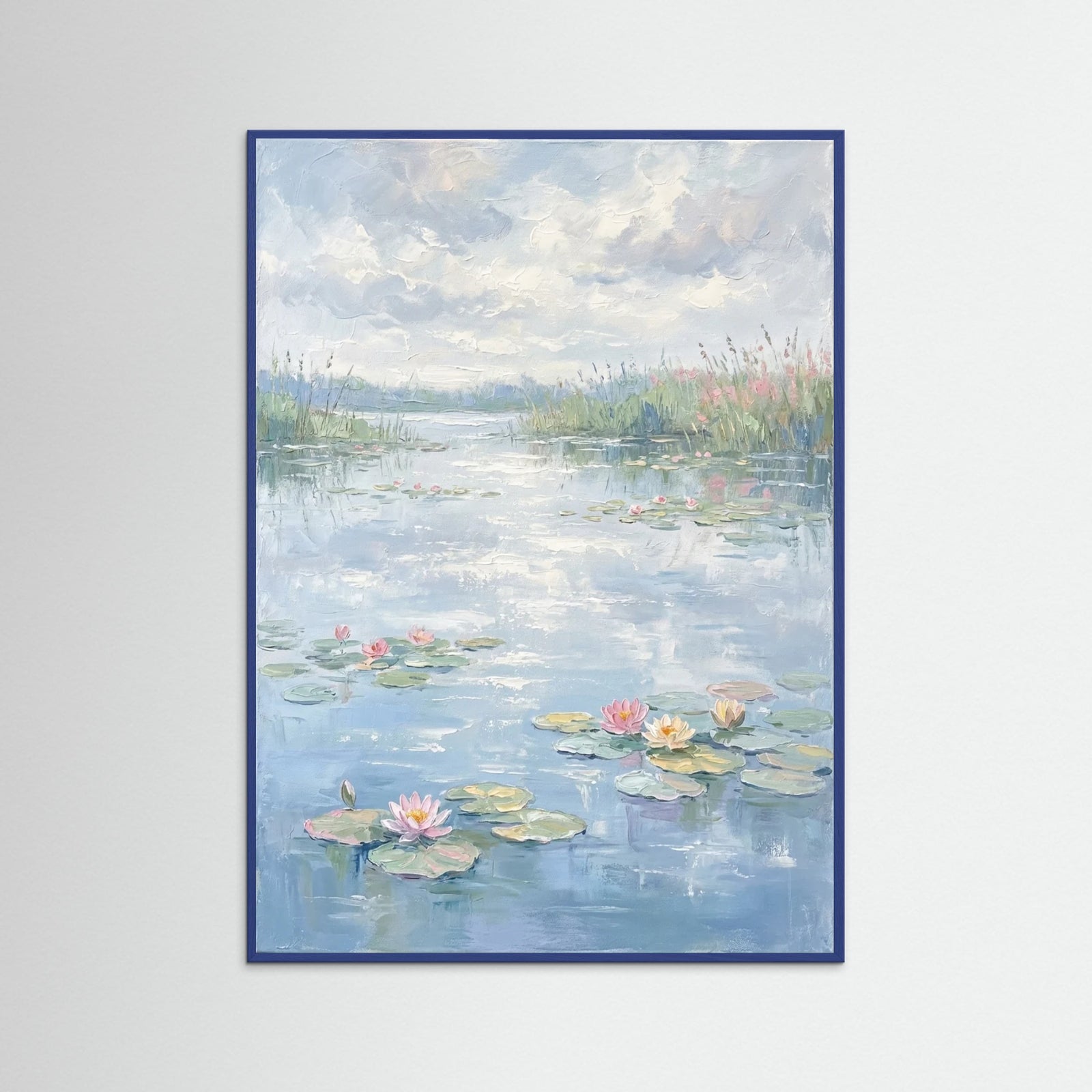 Blue Wood Whispering Wildflowers