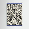 Blue Wood Wild Stripes