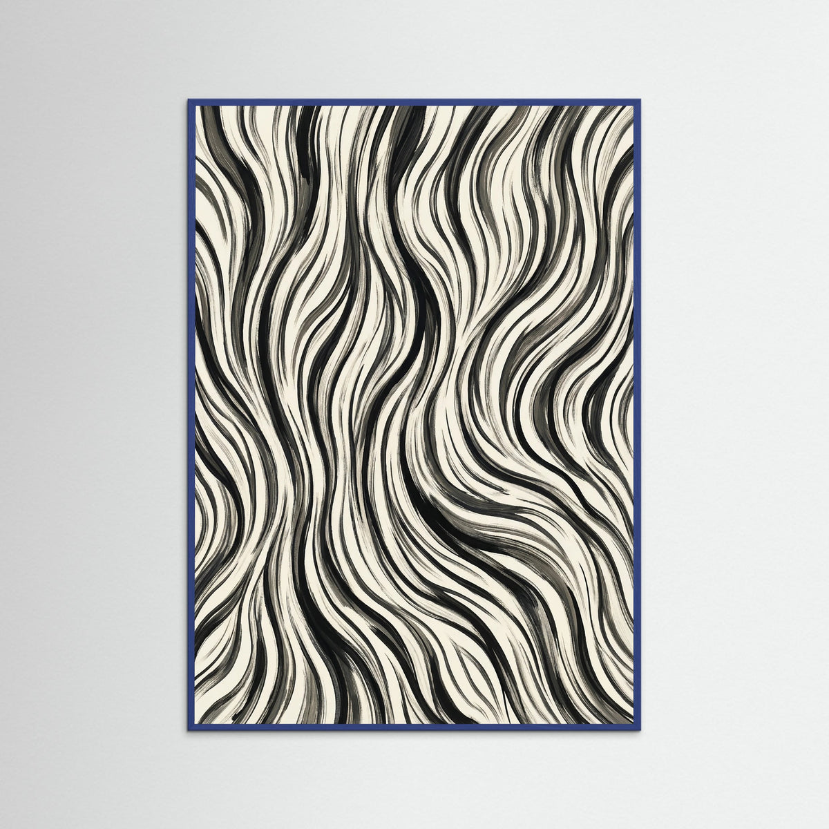 Blue Wood Wild Stripes