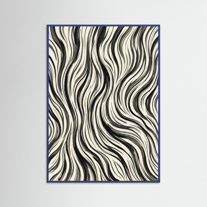 Blue Wood Wild Stripes