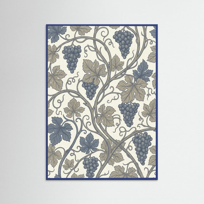 Blue Wood Willow Boughs Pattern