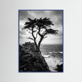 Blue Wood Windblown Grace