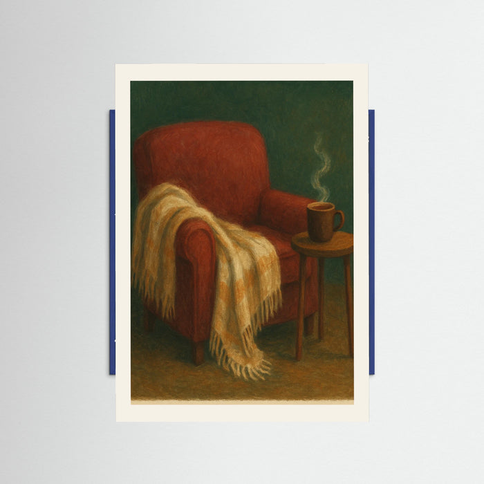 Blue Wood Winter Comfort