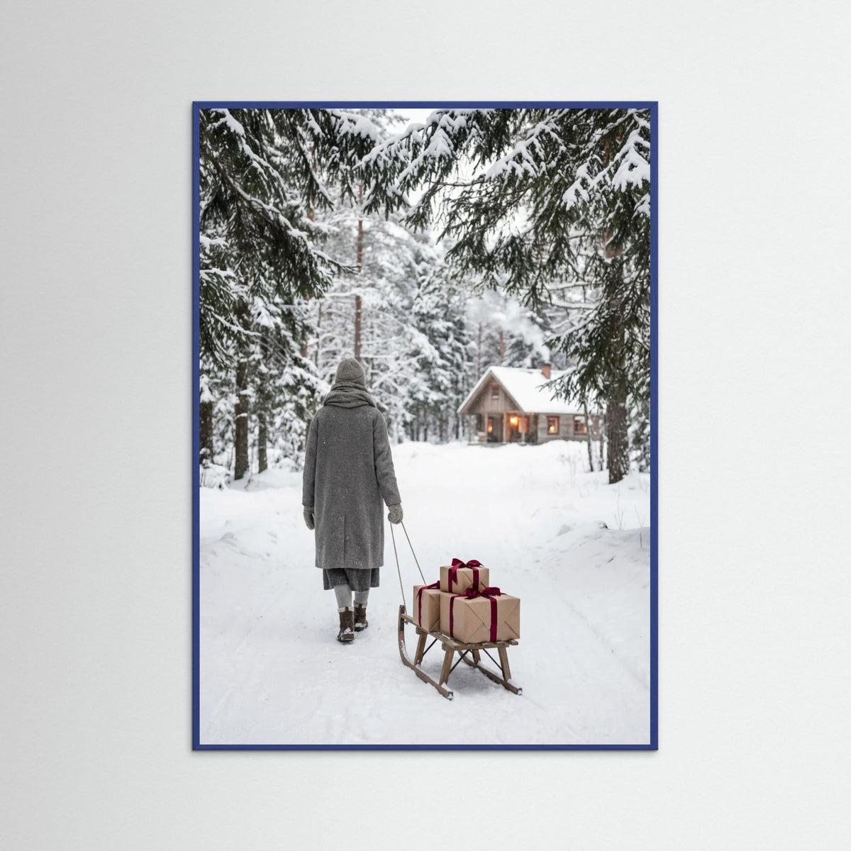 Blue Wood Winter Haul