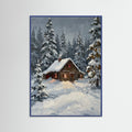 Blue Wood Winter Journey