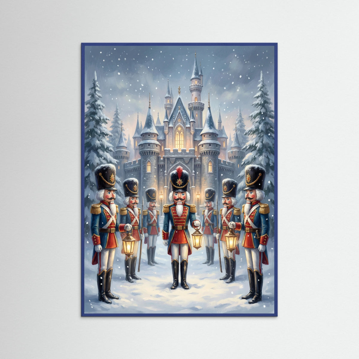 Blue Wood Winter Sentinel