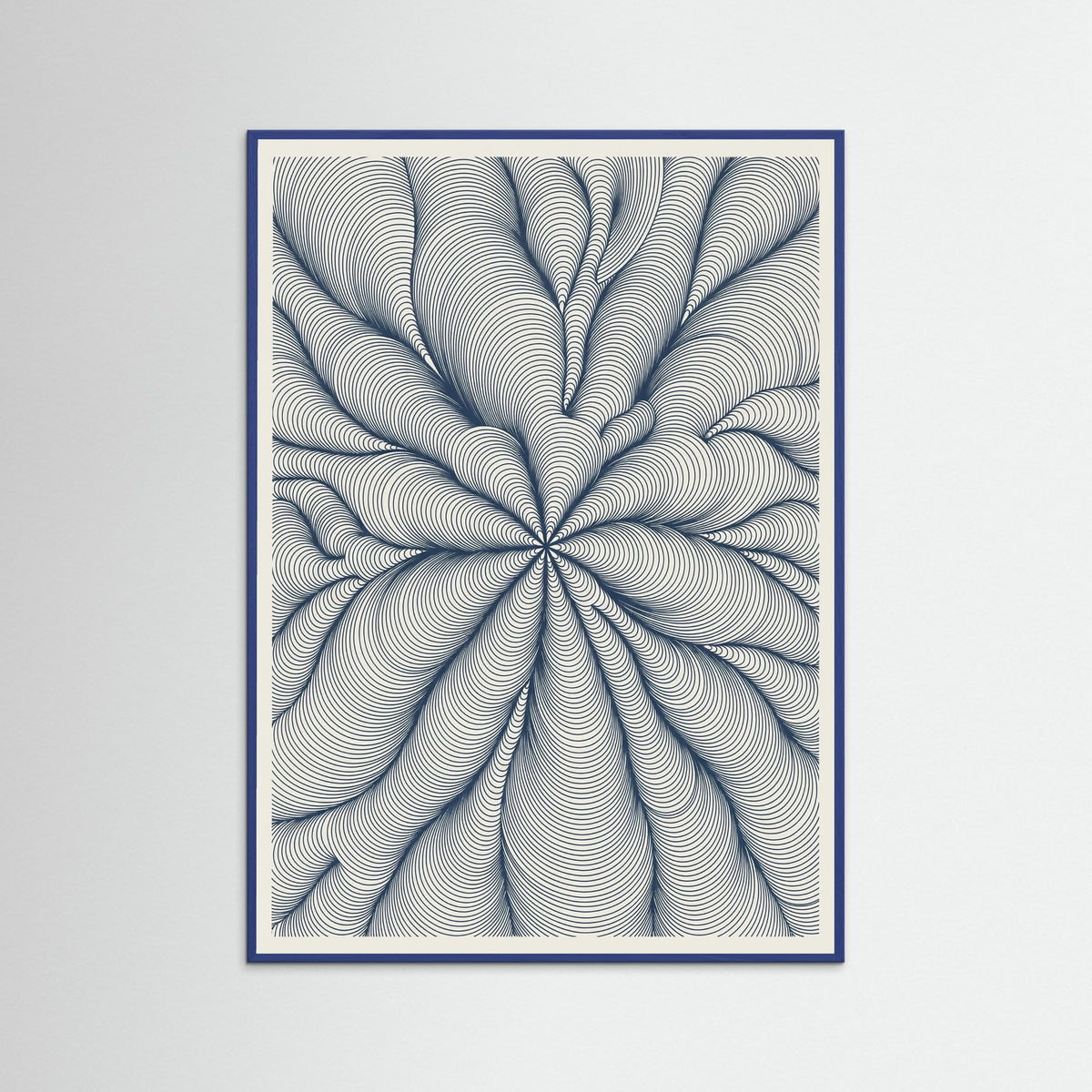 Blue Wood Woven Current