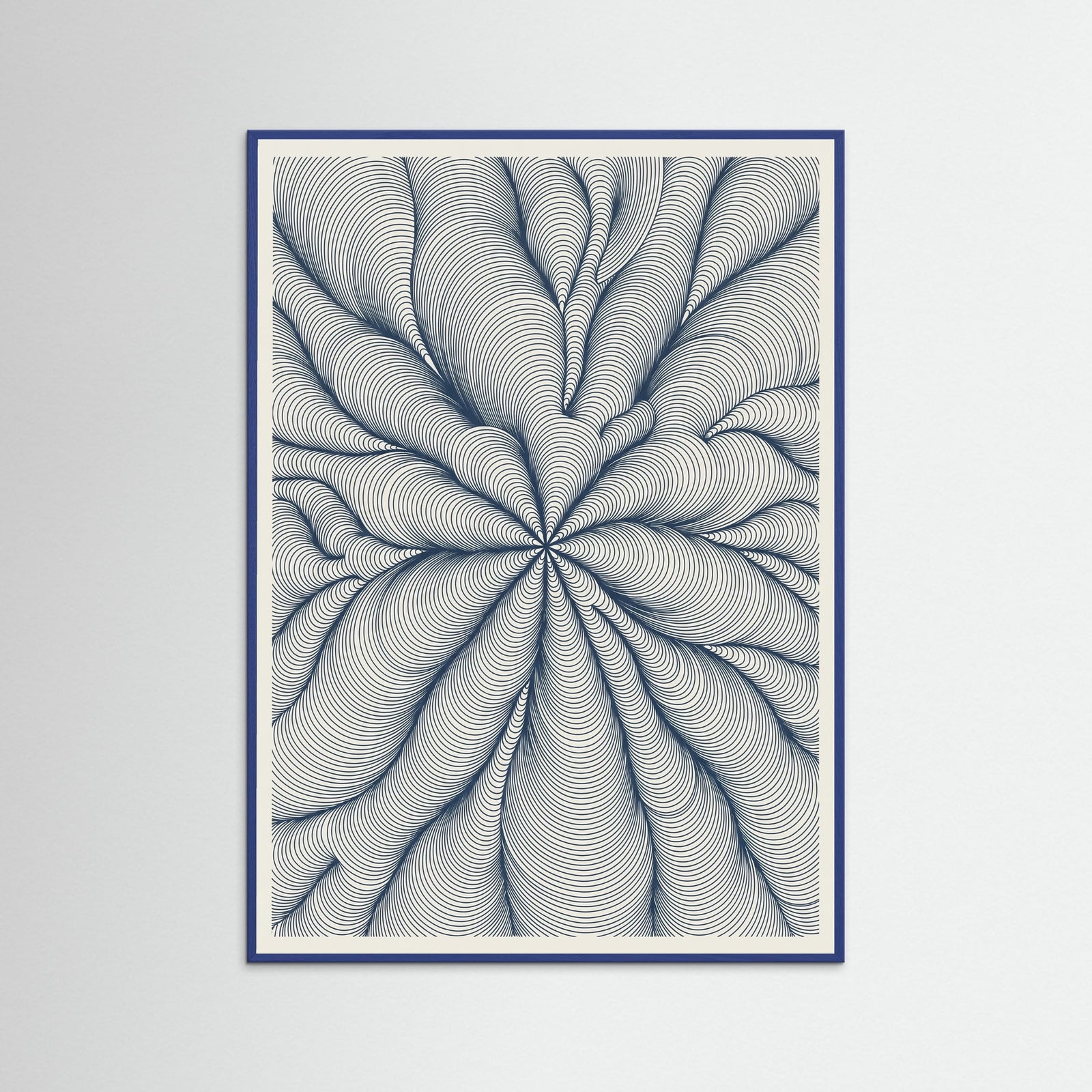Blue Wood Woven Current