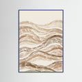 Blue Wood Woven Echoes